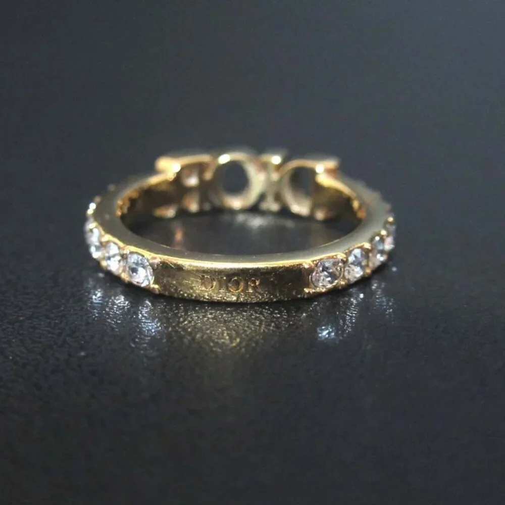 Christian Dior Dioevolution Ring S Size 11 Gold Color - Picture 3 of 6